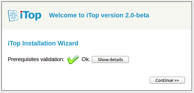 Step 1: Configuration check