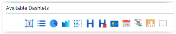  Kanban dashlets icons