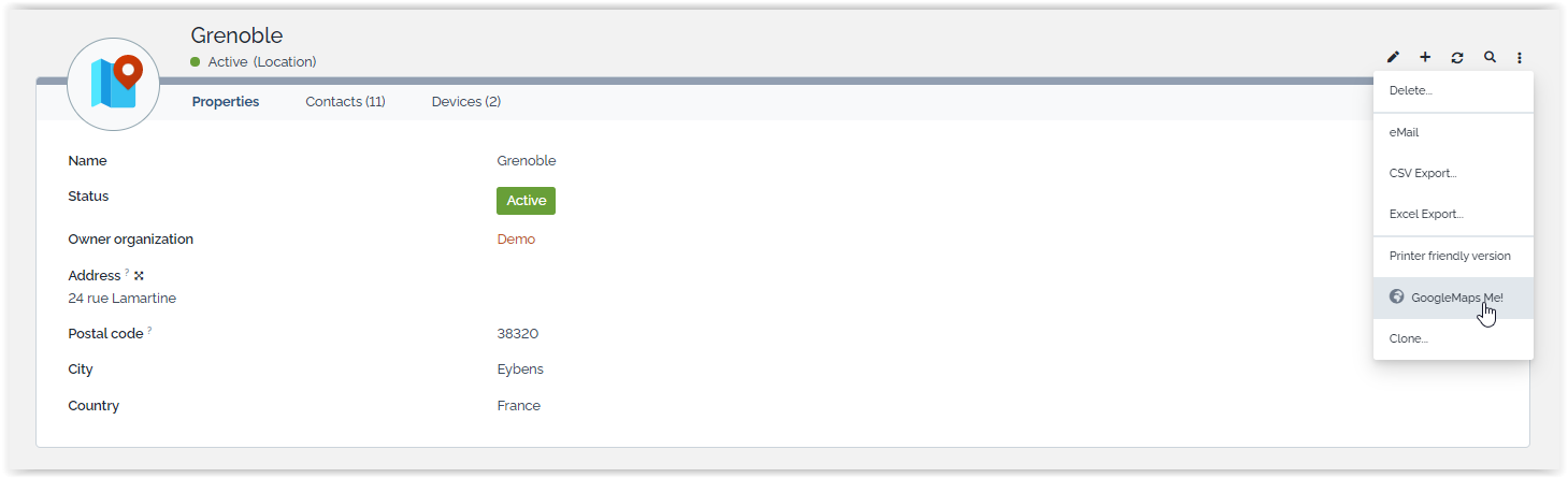  Hyperlinks configurator Google