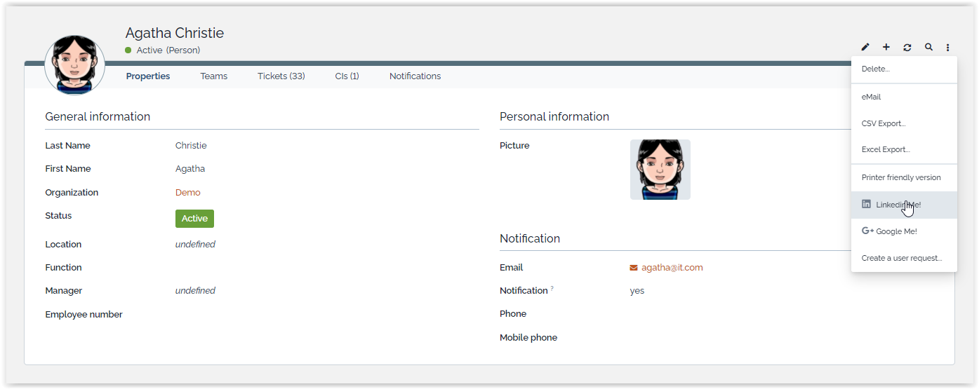  Hyperlinks configurator linkedin